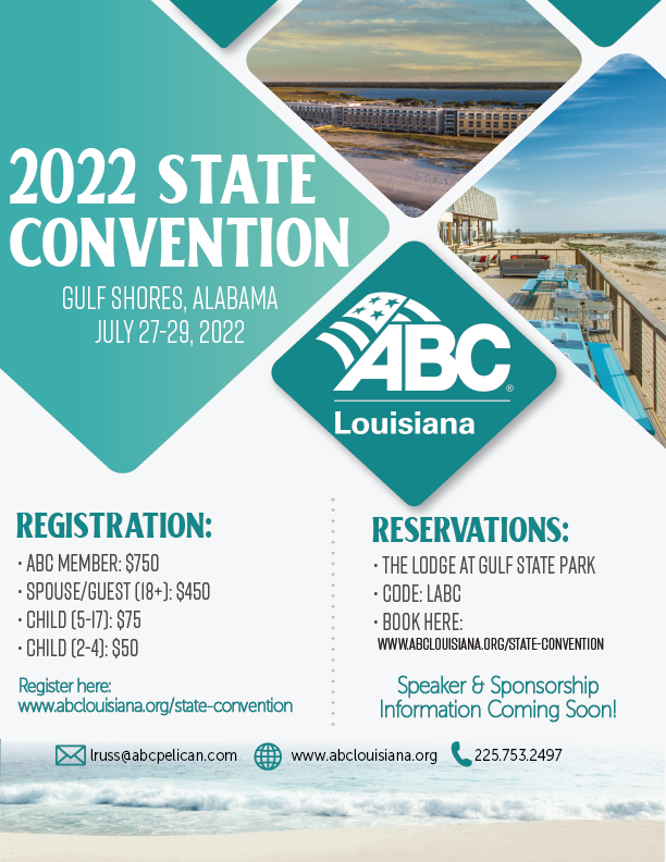 2022 State Convention Save the date